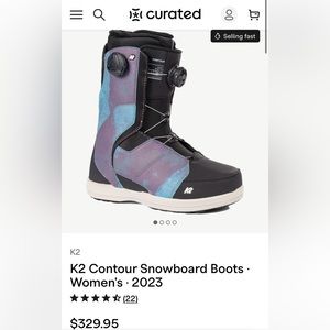 NWT 2023 K2 Contour Women’s Snowboard Boots
